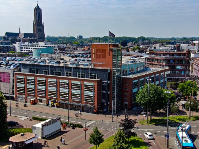 Journey Office, skyline Arnhem, VenD gebouw, Helix Arnhem, Helix Aerial Vision, Helix advies, drone Arnhem